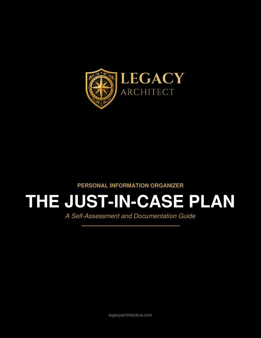The Just-In-Case Plan cover